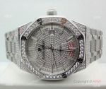 2019 Replica Audemars Piguet Royal Oak Iced Out Diamond Watch 41mm